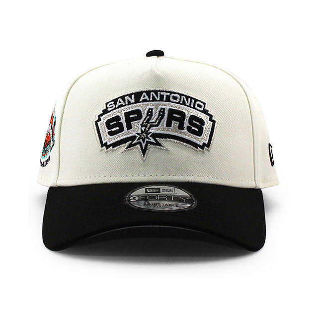 ニューエラ キャップ 9FORTY サンアントニオ スパーズ NBA 1996 ALL STAR GREY BOTTOM A-FRAME SNAPBACK CAP CREAM
