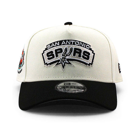 ニューエラ キャップ 9FORTY サンアントニオ スパーズ NBA 1996 ALL STAR GREY BOTTOM A-FRAME SNAPBACK CAP CREAM