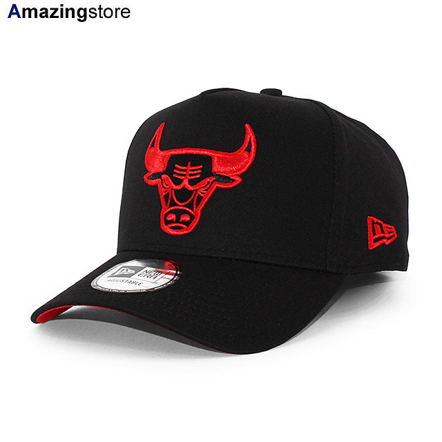 ニューエラ キャップ シカゴ ブルズ NBA E-FRAME SNAPBACK CAP BLACK
