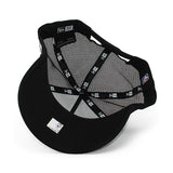 ニューエラ メッシュキャップ 9FORTY ニューヨーク ニックス NBA A-FRAME TRUCKER MESH CAP BLACK