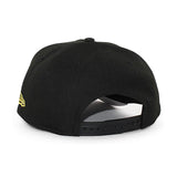 ニューエラ キャップ 9FORTY ロサンゼルス レイカーズ NBA LA GREY BOTTOM A-FRAME SNAPBACK CAP BLACK