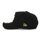 ニューエラ キャップ 9FORTY ロサンゼルス レイカーズ NBA LA GREY BOTTOM A-FRAME SNAPBACK CAP BLACK