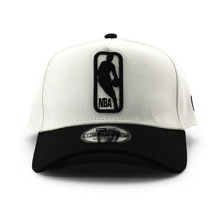ニューエラ キャップ 9FORTY NBA LOGOMAN A-FRAME SNAPBACK CAP CREAM