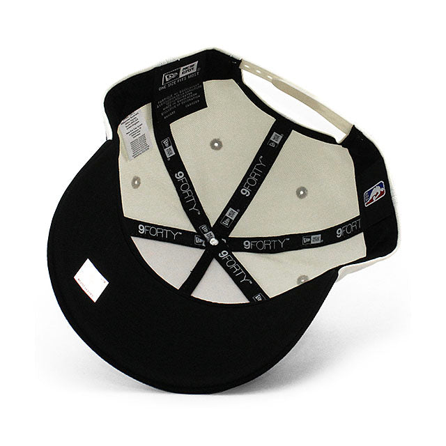 ニューエラ キャップ 9FORTY NBA LOGOMAN A-FRAME SNAPBACK CAP CREAM