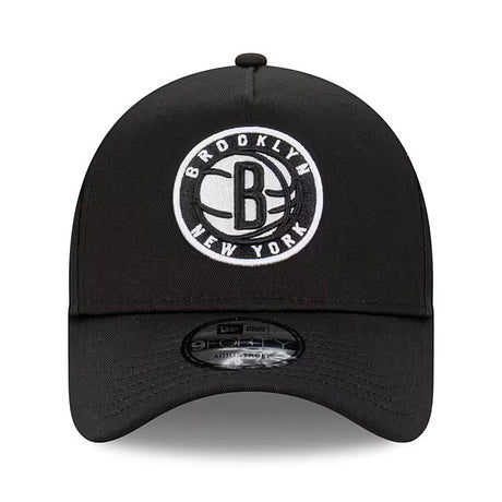 ニューエラ 海外取寄 キャップ 9FORTY スナップバック ブルックリン ネッツ NBA A-FRAME SNAPBACK CAP BLACK