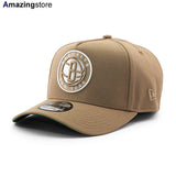 ニューエラ キャップ 9FORTY ブルックリン ネッツ NBA A-FRAME SNAPBACK CAP CAMEL