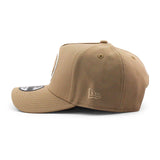 ニューエラ キャップ 9FORTY ブルックリン ネッツ NBA A-FRAME SNAPBACK CAP CAMEL