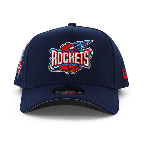 ニューエラ キャップ 9FORTY ヒューストン ロケッツ NBA CITY EDITION GREY BOTTOM A-FRAME SNAPBACK CAP NAVY