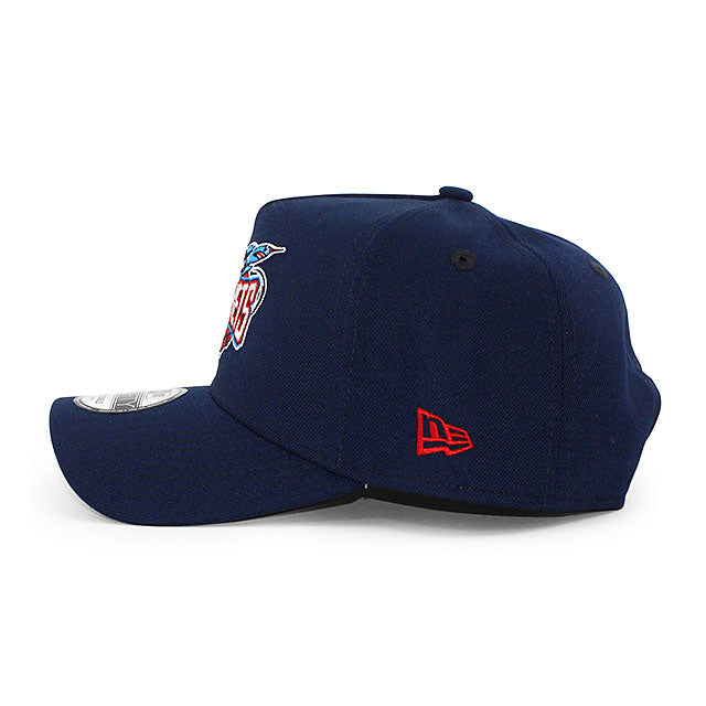 ニューエラ キャップ 9FORTY ヒューストン ロケッツ NBA CITY EDITION GREY BOTTOM A-FRAME SNAPBACK CAP NAVY