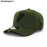 ニューエラ キャップ 9FORTY サンアントニオ スパーズ NBA A-FRAME SNAPBACK CAP R GREEN