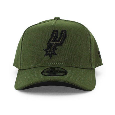 ニューエラ キャップ 9FORTY サンアントニオ スパーズ NBA A-FRAME SNAPBACK CAP R GREEN