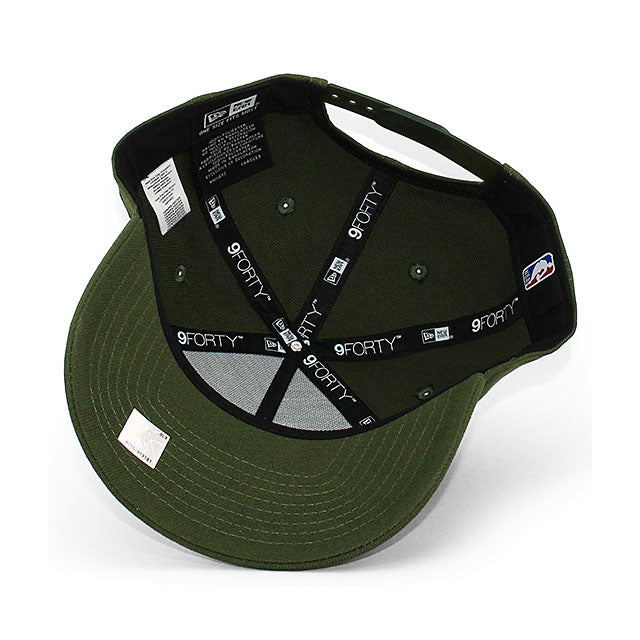 ニューエラ キャップ 9FORTY サンアントニオ スパーズ NBA A-FRAME SNAPBACK CAP R GREEN