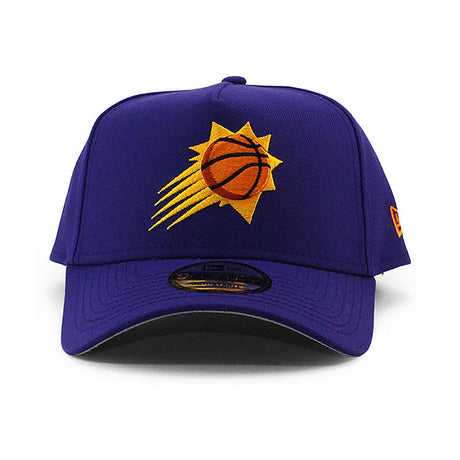 ニューエラ キャップ 9FORTY フェニックス サンズ NBA A-FRAME SNAPBACK CAP PURPLE