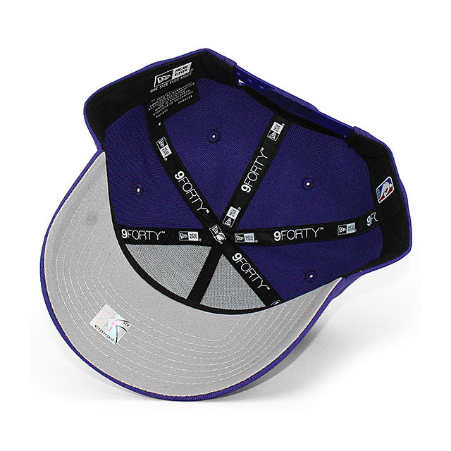 ニューエラ キャップ 9FORTY フェニックス サンズ NBA A-FRAME SNAPBACK CAP PURPLE
