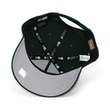 ニューエラ キャップ 9FORTY シアトル スーパーソニックス NBA WESTERN CONFERENCE GREY BOTTOM A-FRAME SNAPBACK CAP GREEN