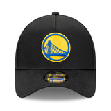 ニューエラ 海外取寄 キャップ 9FORTY ゴールデンステイト ウォリアーズ NBA A-FRAME SNAPBACK CAP BLACK