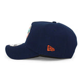 ニューエラ キャップ 9FORTY マイアミ ドルフィンズ NFL 25TH GREY BOTTOM A-FRAME SNAPBACK CAP NAVY