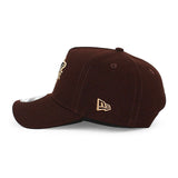 ニューエラ キャップ 9FORTY マイアミ ドルフィンズ NFL BURNT WOOD A-FRAME SNAPBACK CAP BROWN