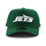 ニューエラ キャップ 9FORTY ニューヨーク ジェッツ NFL A-FRAME SNAPBACK CAP GREEN