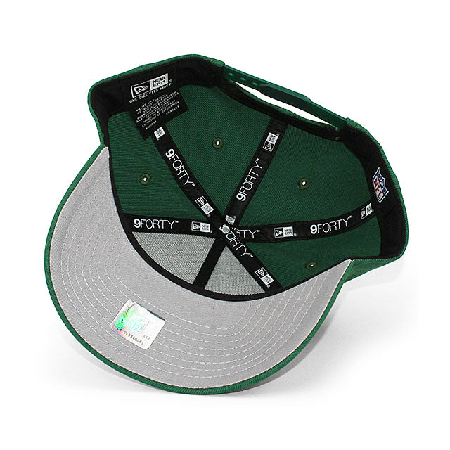 ニューエラ キャップ 9FORTY ニューヨーク ジェッツ NFL A-FRAME SNAPBACK CAP GREEN