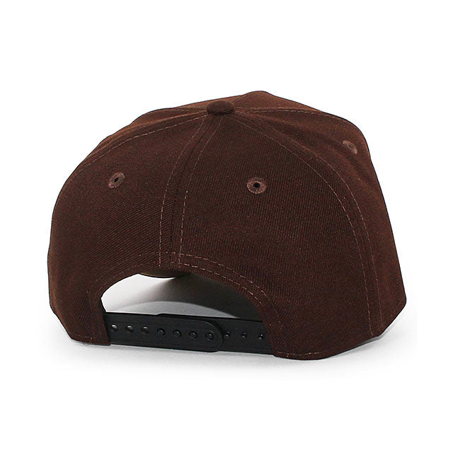 ニューエラ キャップ 9FORTY グリーンベイ パッカーズ NFL BURNT WOOD A-FRAME SNAPBACK CAP BROWN