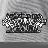 ニューエラ キャップ 9FORTY スベガス レイダース NFL SUPER BOWL XVIII GREY BOTTOM A-FRAME SNAPBACK CAP GRAY