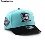 ニューエラ キャップ 9FORTY アナハイム ダックス NHL 2003 STANLEY CUP CHAMPIONS GREY BOTTOM A-FRAME SNAPBACK CAP MINT