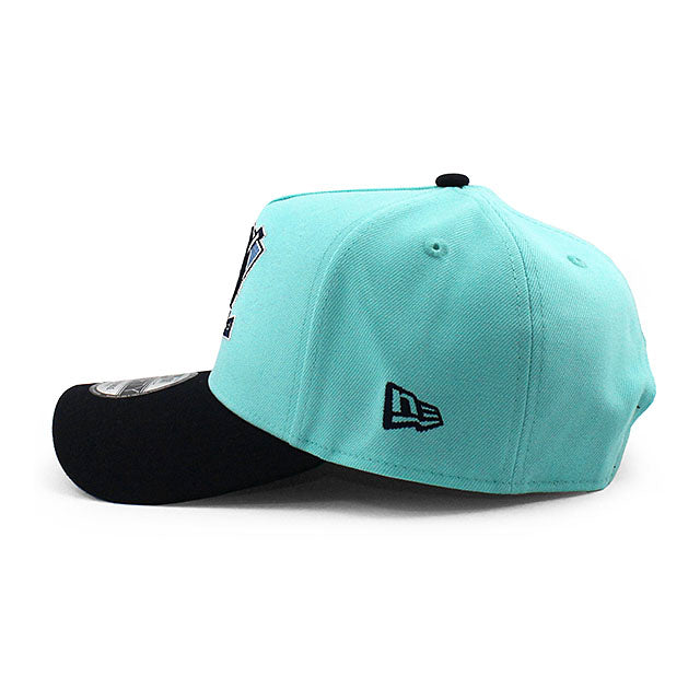 ニューエラ キャップ 9FORTY アナハイム ダックス NHL 2003 STANLEY CUP CHAMPIONS GREY BOTTOM A-FRAME SNAPBACK CAP MINT