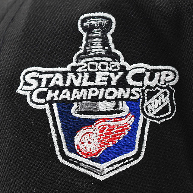 ニューエラ キャップ 9FORTY デトロイト レッドウィングス NHL 2008 STANLEY CUP GREY BOTTOM A-FRAME SNAPBACK CAP BLACK