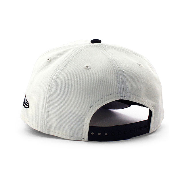 ニューエラ キャップ 9FORTY アナハイム ダックス NHL 30TH GREY BOTTOM A-FRAME SNAPBACK CAP CREAM