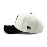 ニューエラ キャップ 9FORTY アナハイム ダックス NHL 30TH GREY BOTTOM A-FRAME SNAPBACK CAP CREAM