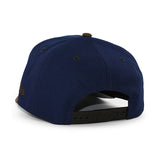 ニューエラ キャップ 9FORTY アナハイム ダックス NHL 30TH GREY BOTTOM A-FRAME SNAPBACK CAP NAVY