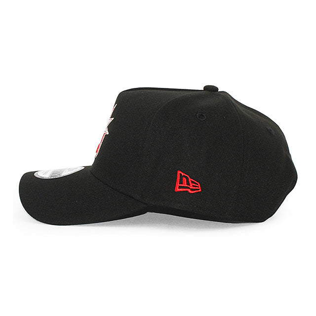 ニューエラ キャップ 9FORTY ニューヨーク レンジャース NHL 85TH GREY BOTTOM A-FRAME SNAPBACK CAP BLACK