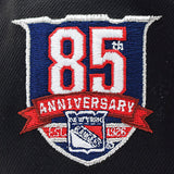 ニューエラ キャップ 9FORTY ニューヨーク レンジャース NHL 85TH GREY BOTTOM A-FRAME SNAPBACK CAP BLACK