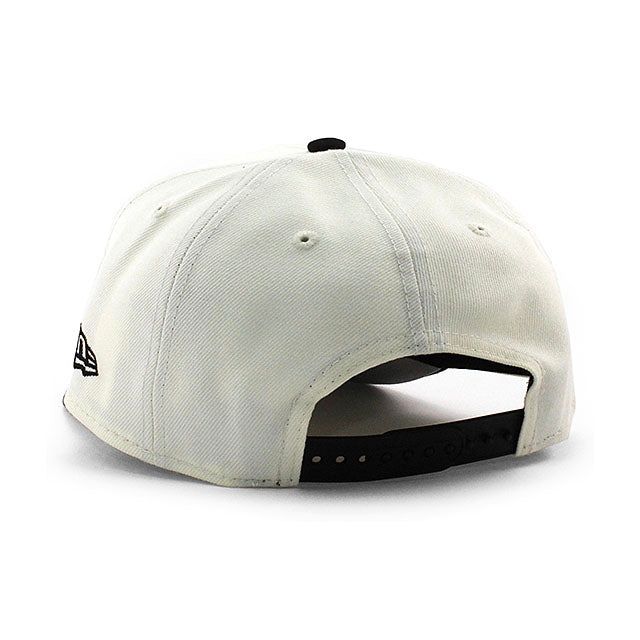 ニューエラ キャップ 9FORTY シカゴ ブラックホークス NHL 1991 ALL STAR GREY BOTTOM A-FRAME SNAPBACK CAP CREAM