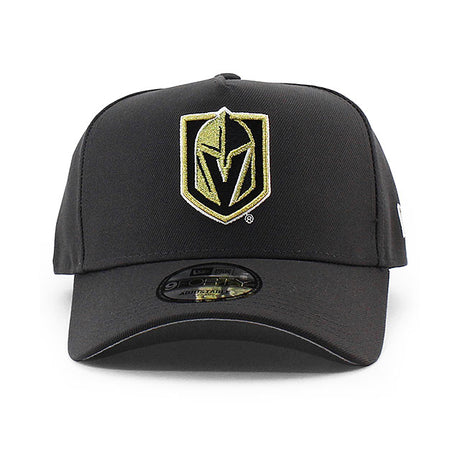 ニューエラ キャップ 9FORTY ラスベガス ゴールデンナイツ NHL A-FRAME SNAPBACK CAP GRAPHITE