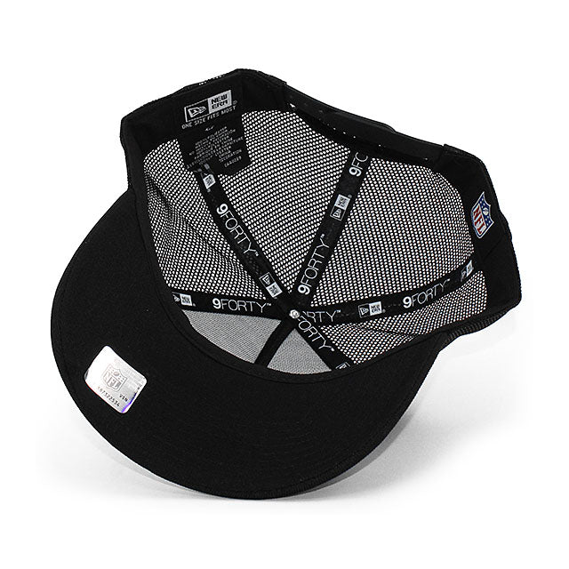 ニューエラ メッシュキャップ 9FORTY シンシナティ ベンガルズ NFL A-FRAME TRUCKER MESH CAP BLACK