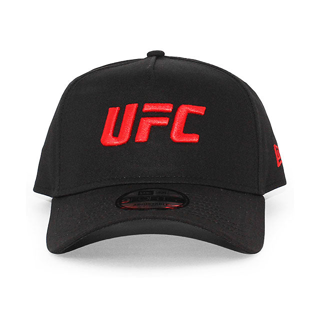 ニューエラ キャップ 9FORTY UFC A-FRAME SNAPBACK CAP BLACK