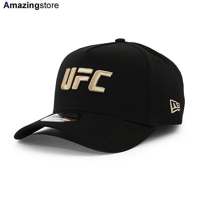 ニューエラ キャップ 9FORTY UFC A-FRAME SNAPBACK CAP BLACK