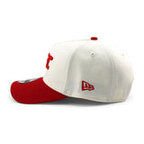 ニューエラ キャップ 9FORTY UFC AMERICA A-FRAME SNAPBACK CAP CREAM