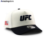 ニューエラ キャップ 9FORTY UFC AMERICA A-FRAME SNAPBACK CAP CREAM