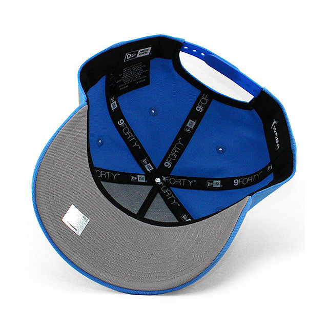 ニューエラ キャップ 9FORTY シカゴ スカイ WNBA A-FRAME SNAPBACK CAP LT BLUE