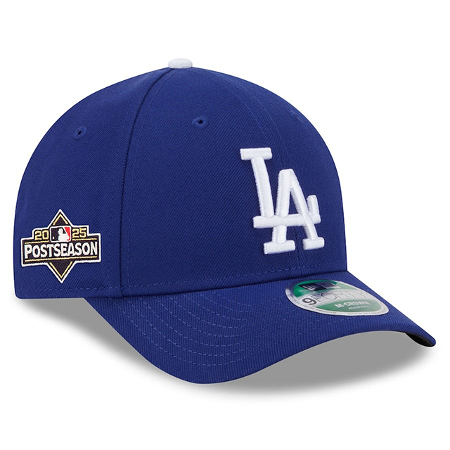 海外取寄 2025 ポストシーズンモデル ニューエラ キャップ 9FORTY M-CROWN ロサンゼルス ドジャース MLB POSTSEASON SNAPBACK CAP ROYAL