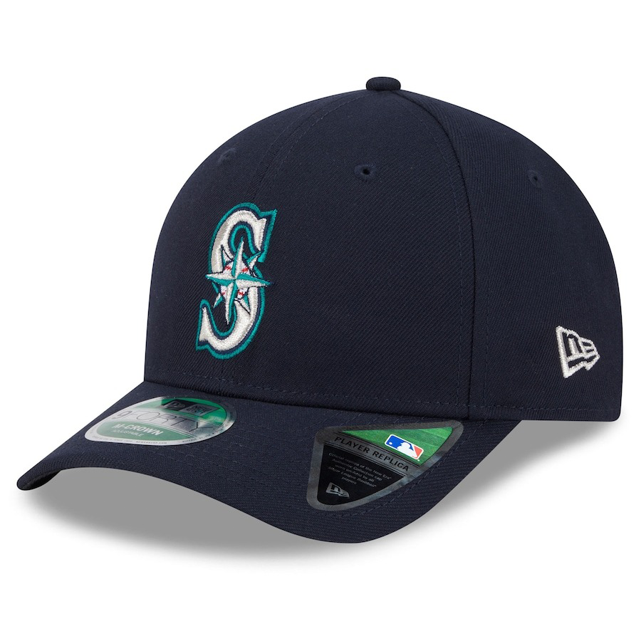 海外取寄 2025 ポストシーズンモデル ニューエラ キャップ 9FORTY M-CROWN シアトル マリナーズ MLB POSTSEASON SNAPBACK CAP NAVY