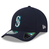 海外取寄 2025 ポストシーズンモデル ニューエラ キャップ 9FORTY M-CROWN シアトル マリナーズ MLB POSTSEASON SNAPBACK CAP NAVY