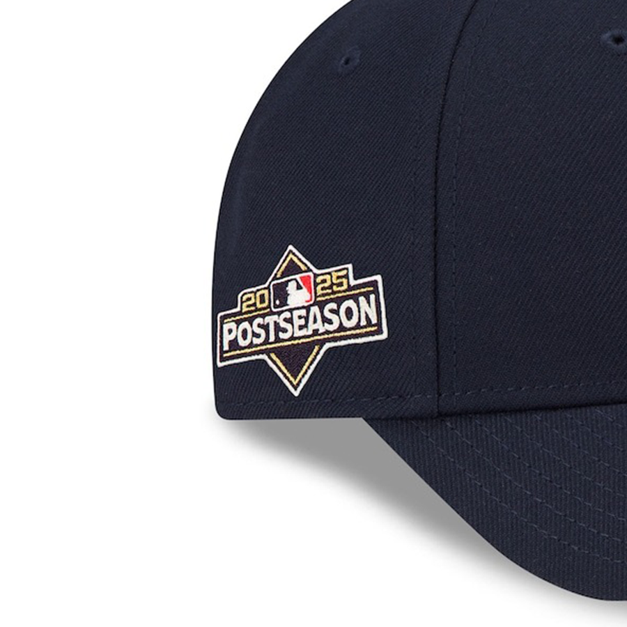 海外取寄 2025 ポストシーズンモデル ニューエラ キャップ 9FORTY M-CROWN シアトル マリナーズ MLB POSTSEASON SNAPBACK CAP NAVY