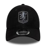 ニューエラ 海外取寄 キャップ 9FORTY アストン ヴィラ FC PREMIER LEAGUE FAUX SUEDE SNAPBACK CAP BLACK