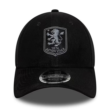 ニューエラ 海外取寄 キャップ 9FORTY アストン ヴィラ FC PREMIER LEAGUE FAUX SUEDE SNAPBACK CAP BLACK