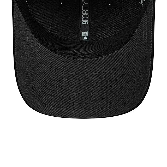 ニューエラ 海外取寄 キャップ 9FORTY アストン ヴィラ FC PREMIER LEAGUE FAUX SUEDE SNAPBACK CAP BLACK