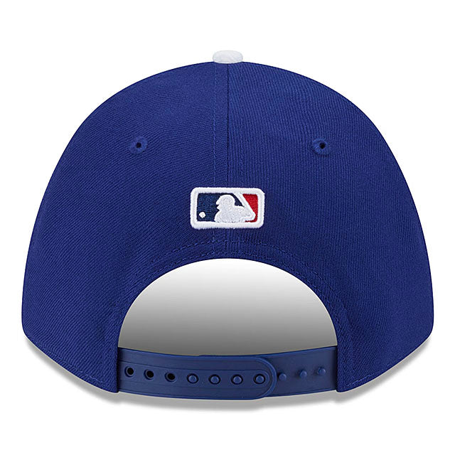 2025 ワールドシリーズモデル 海外取寄 ニューエラ キャップ 9FORTY M-CROWN ロサンゼルス ドジャース MLB WORLD SERIES SNAPBACK CAP ROYAL